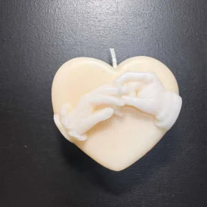 Heart with hands and a ring
